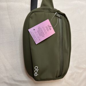 Obe- Green Waist Pack/ Fanny Pack Bag